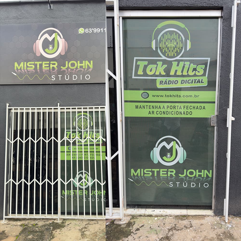 Entrada da Rádio
